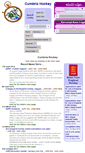 Mobile Screenshot of cumbriahockey.org